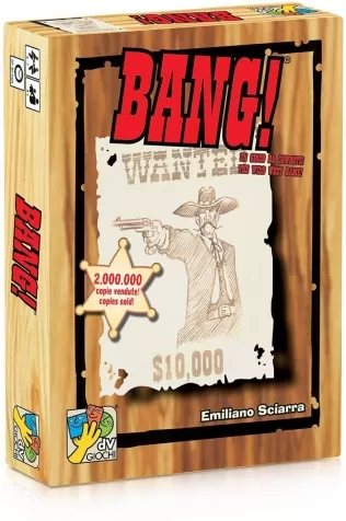 Box of the card game BANG! by dV Giochi